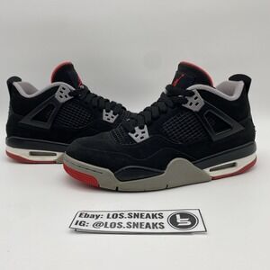 Size 7y (GS) - Jordan 4‎ Retro OG 2019 Low Bred (408452-060)
